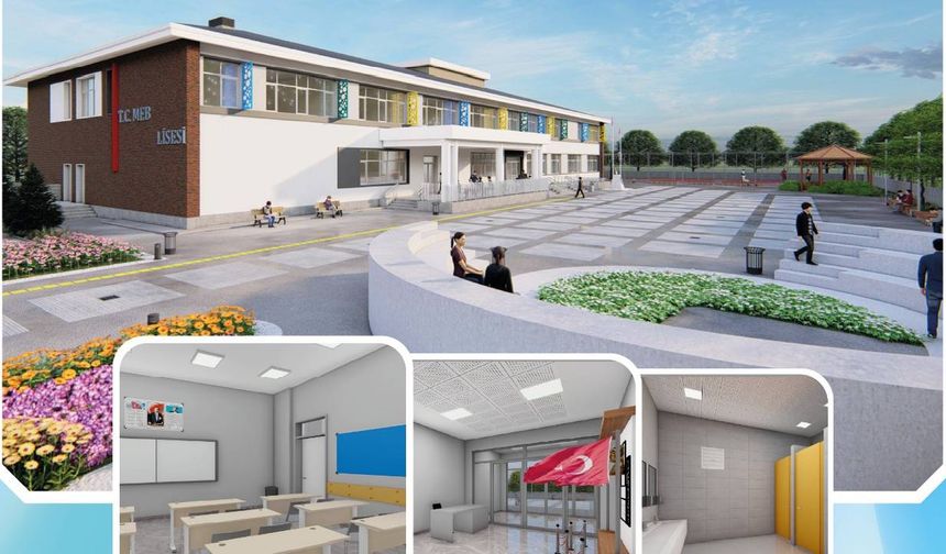 Kahramanmaraş'a 12 derslikli yeni lise geliyor