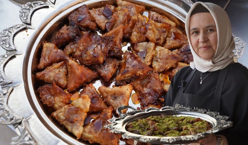 Kahramanmaraş’ın geleneksel tatlısı çullama