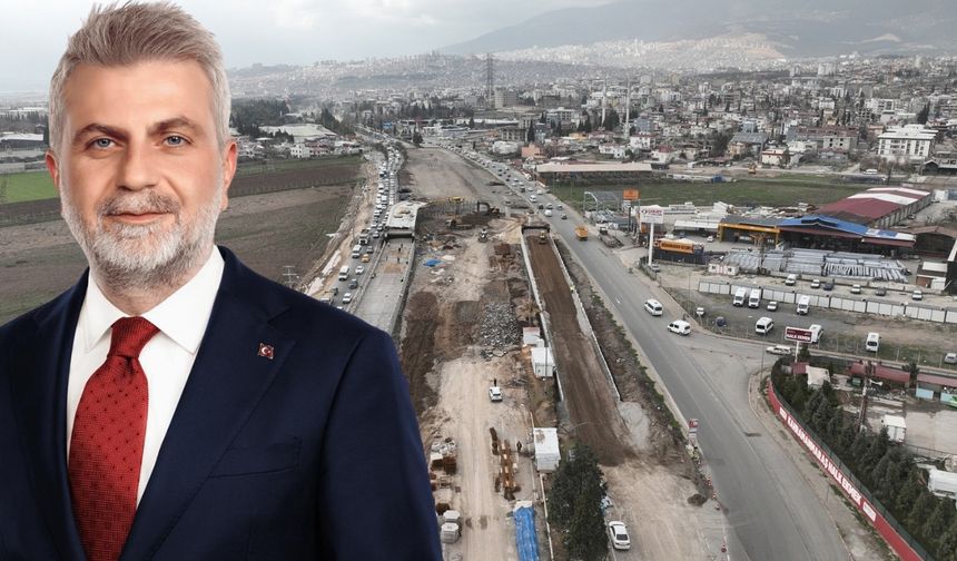 Kahramanmaraş’ta 500 milyon TL’lik sanayi kavşağı hazirana yetişecek