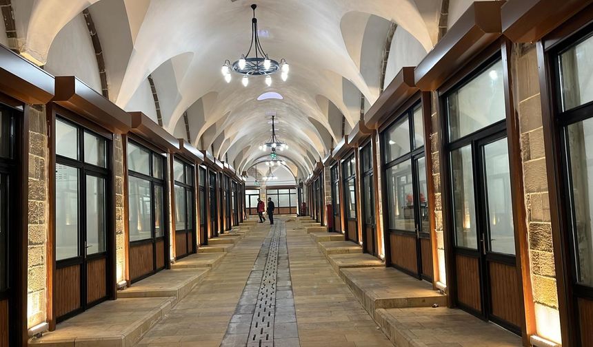 Kahramanmaraş’ta 526 Yıllık Tarihi Çarşı Restore Edildi: 140 İş Yeri Yenilendi