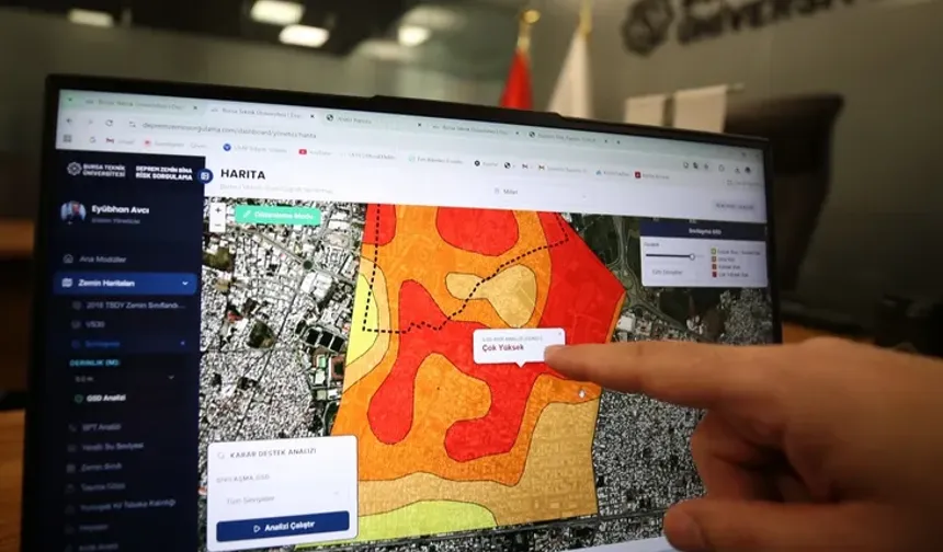 Kahramanmaraş’ta Deprem Risk Haritası: Tek Tuşla Binanızı Sorgulayın