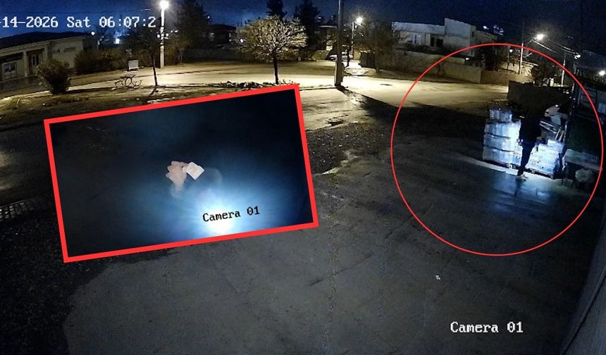 Kahramanmaraş'ta gece yarısı kapalı markette örnek davranış