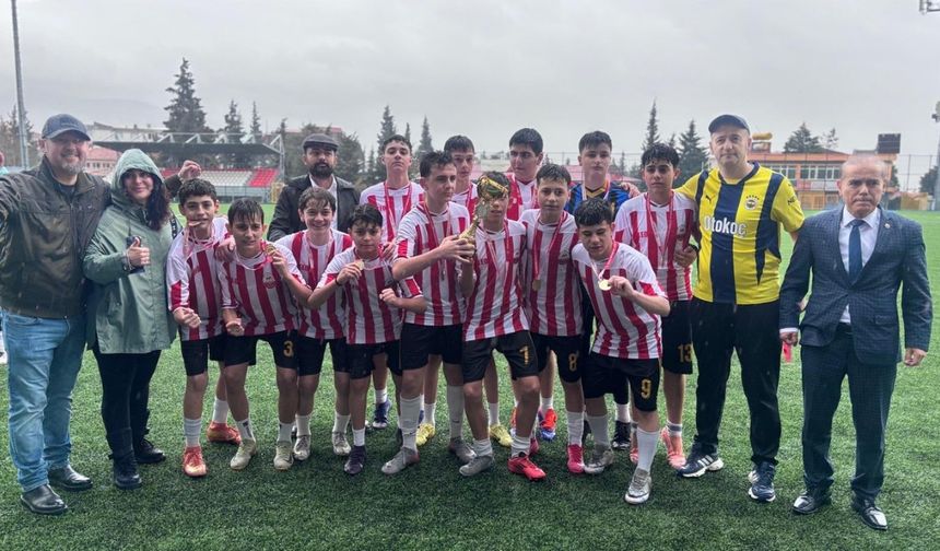 Kahramanmaraş’ta okul sporları futbol heyecanı sona erdi