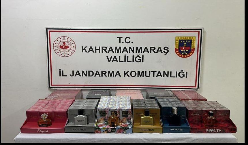 Kahramanmaraş'ta Piyasa Değeri Yüksek Kaçak Parfümler Yakalandı
