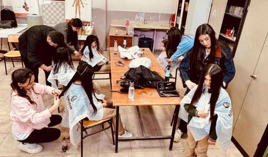 Kahramanmaraş’ta Ramazan’da çocuklara kuaförlük ve hijyen desteği