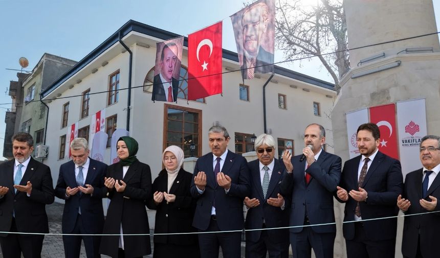 Kahramanmaraş’ta restorasyonu tamamlanan 5 camii daha ibadete açıldı