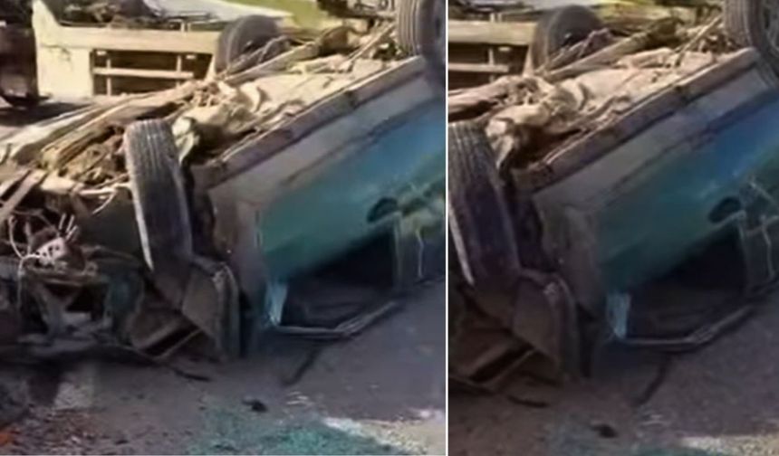 Kahramanmaraş’ta Takla Atan Araç Sokağı Savaş Alanına Çevirdi: 3 Yaralı