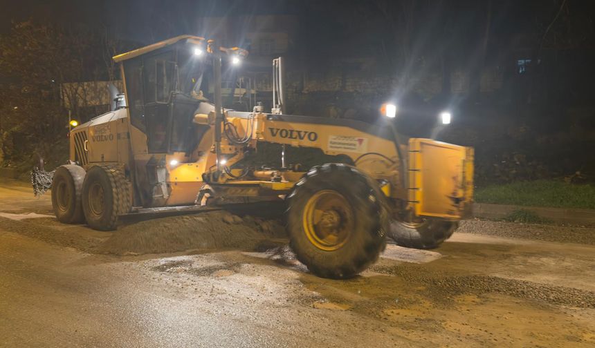 Kahramanmaraş’ta Yol Onarım Çalışmaları Tüm Hızıyla Sürüyor