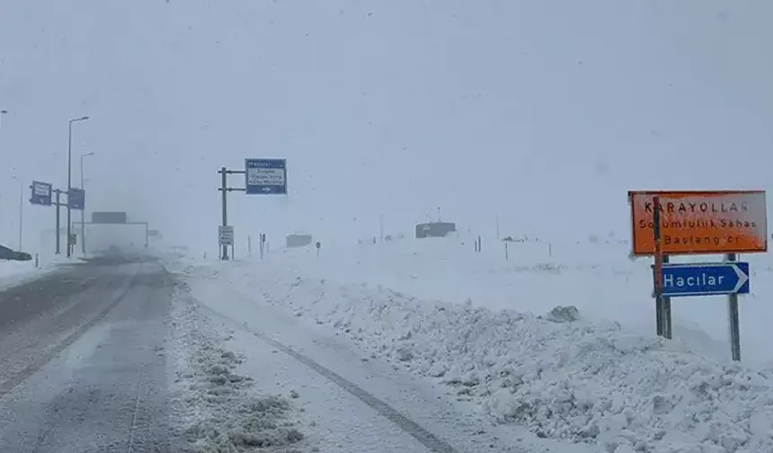 Kayseri-Kahramanmaraş yolu ulaşıma açıldı