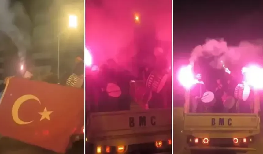 Ramazan davulcularından marşlı, meşaleli ilk sahur mesaisi