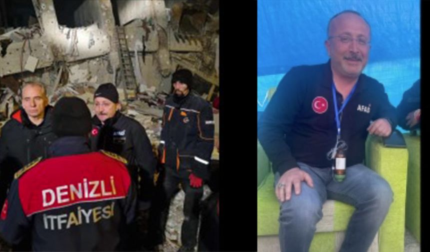 Unutulmayan fedakarlık: Kolunda kemoterapi serumuyla deprem bölgesinde çalıştı