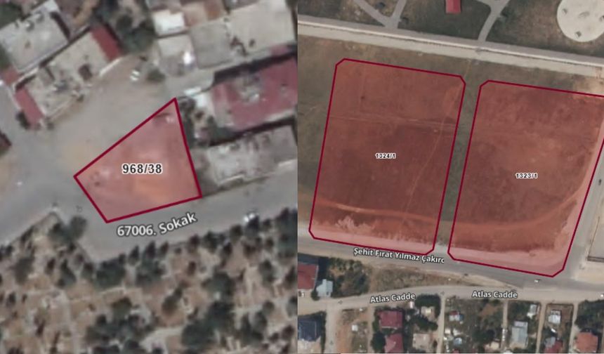 SGK, Kahramanmaraş'ta 3 arsayı açık artırmayla satışa sunuyor