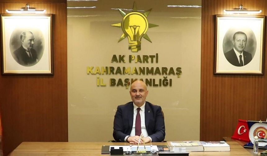 AK Parti Kahramanmaraş İl Başkanı M. Burak Gül, Çanakkale Zaferi’ni andı