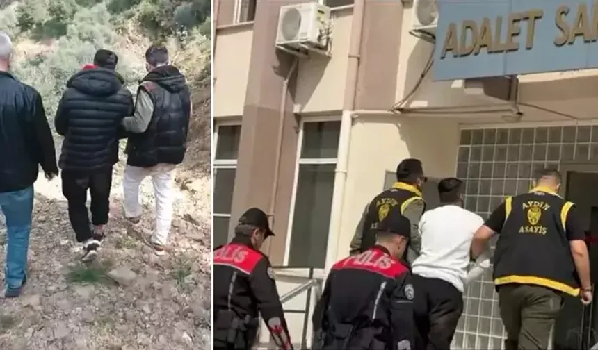 Aydın'da firari hükümlü kovalamaca sonucu dağlık alanda yakalandı
