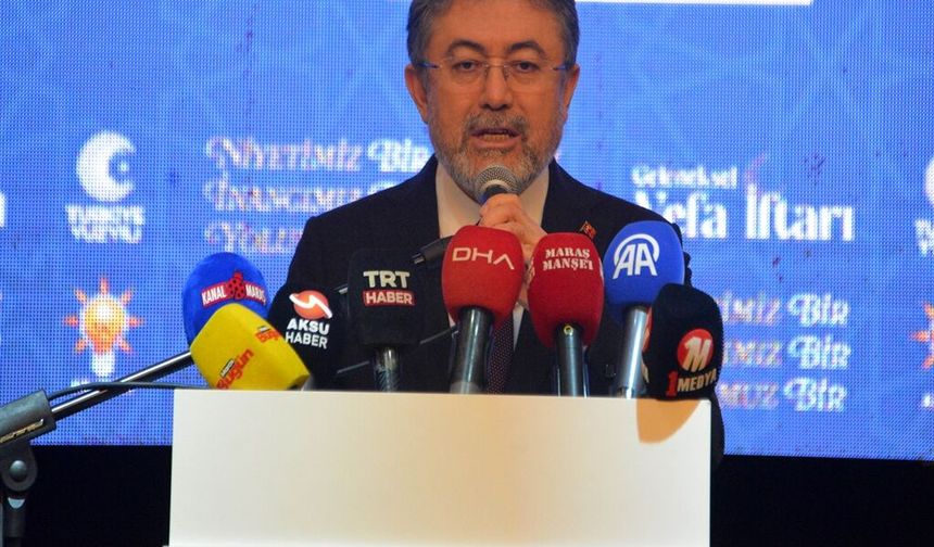 Bakan Yumaklı Kahramanmaraş’ta Konuştu: “Güçlü Devlet, Güçlü Türkiye İçin Çalışıyoruz”