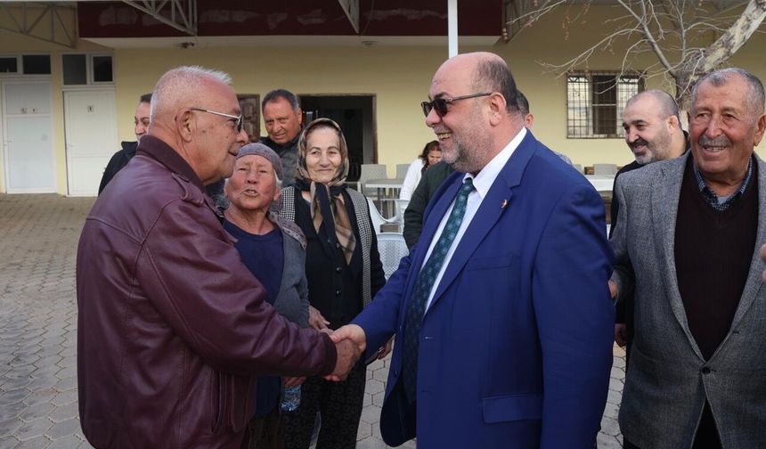 Başkan Akpınar Doğanlıkarahasan mahalle toplantısında vatandaşların taleplerini dinledi