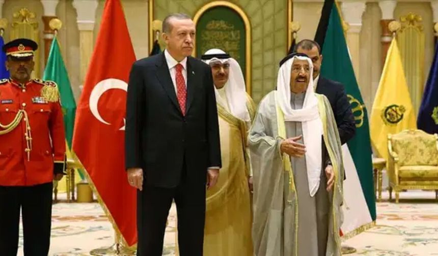 Cumhurbaşkanı Erdoğan, Kuveyt Emiri El Sabah ile görüştü