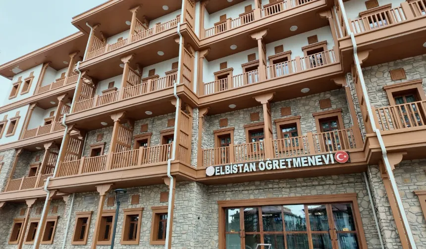 Elbistan'da 150 milyonluk dev eser! Yeni Öğretmenevi kapılarını ilk kez açtı