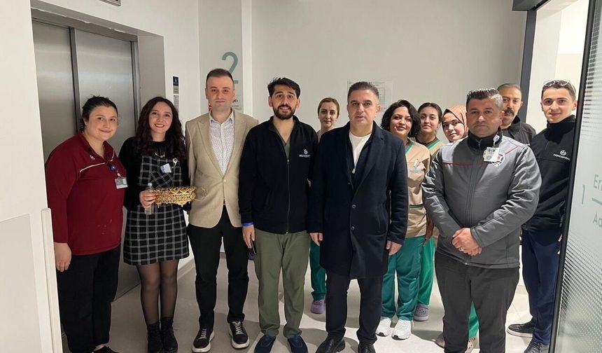 HG Hospital'da moral ve şifa bir arada: Bayramda hasta ziyareti yapıldı