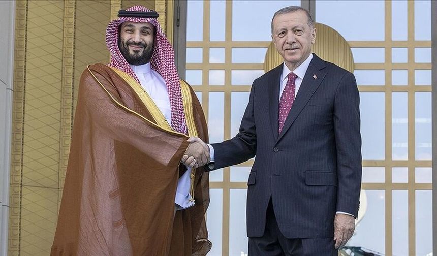 Cumhurbaşkanı Erdoğan, Suudi Arabistan Veliaht Prensi Bin Selman ile görüştü