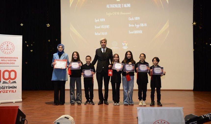 Kahramanmaraş’ta TEKNOFEST finalistleri ödüllendirildi