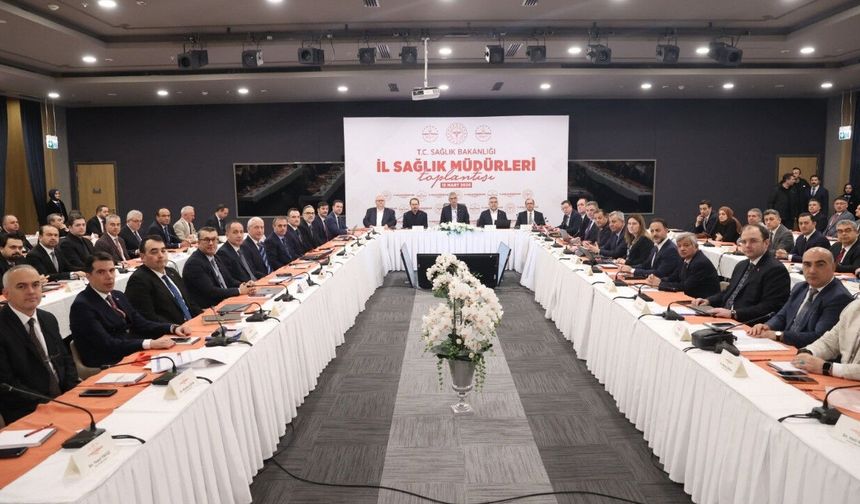 İstanbul’da kritik sağlık toplantısı! 81 ilin sağlık müdürü bir araya geldi