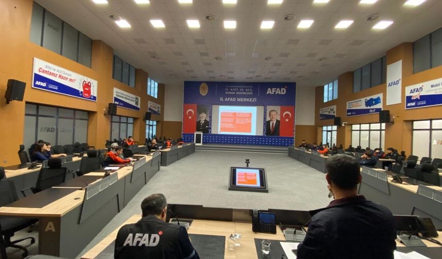 Kahramanmaraş AFAD’da diksiyon eğitimi!