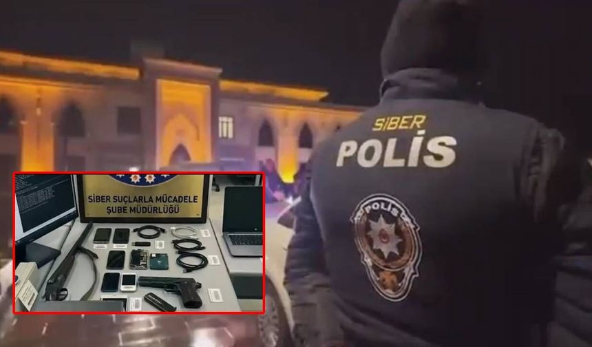 Kahramanmaraş dahil 24 ilde siber suçlara operasyon: 162 tutuklama