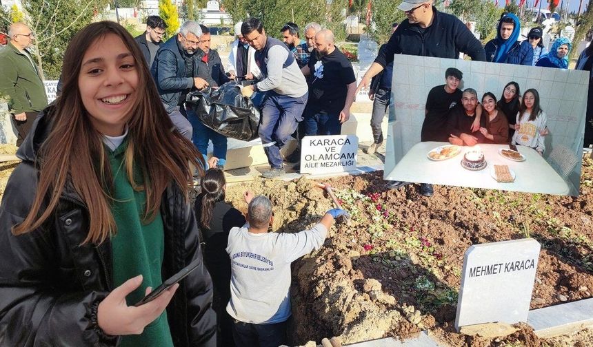 Kahramanmaraş depreminde kaybolan kızını 3 yıl sonra mezarda buldu