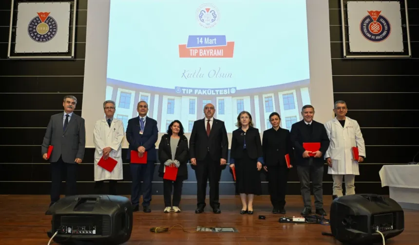 Kahramanmaraş Sütçü İmam Üniversitesi’nde 14 Mart Tıp Bayramı kutlandı