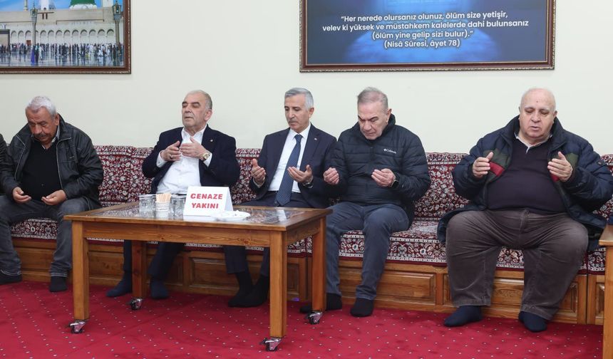 Kahramanmaraş Valisi Ünlüer’den Yüzbaşıoğlu Ailesine Taziye Ziyareti