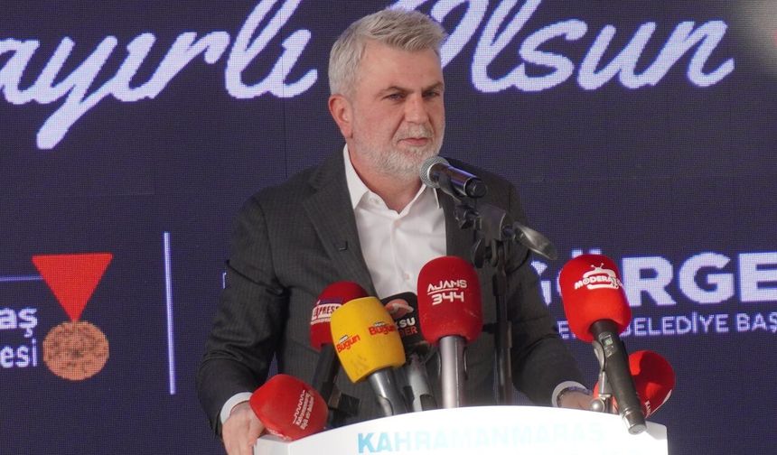 Kahramanmaraş’ın Andırın ilçesinde 1 milyar TL’lik projelerin açılışı yapıldı