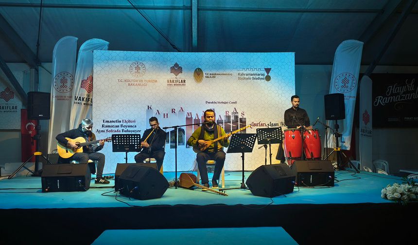 Kahramanmaraşlılar Ramazan Sokağı’nda Türkülerle Buluştu
