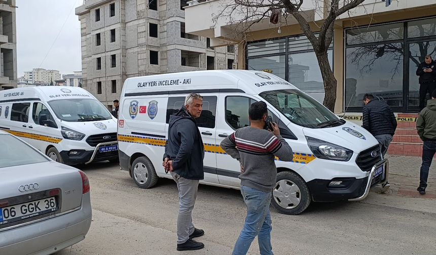 Kahramanmaraş'ta 1 kişi iş yerinde silahla vurulmuş halde bulundu