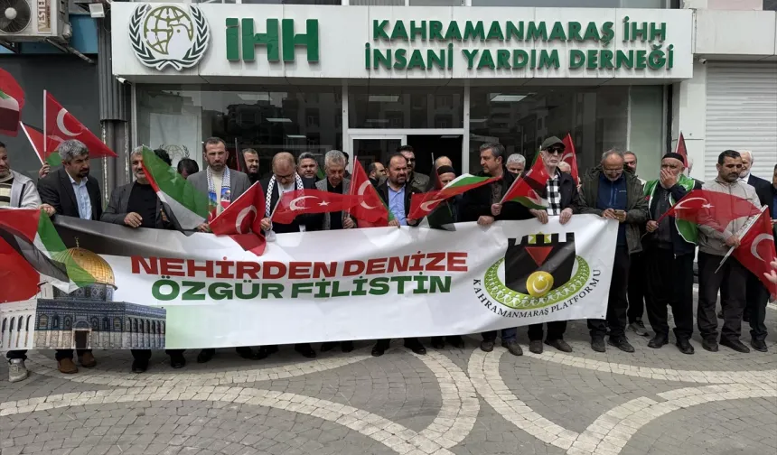 Kahramanmaraş’ta ABD ve İsrail Saldırıları Protesto Edildi