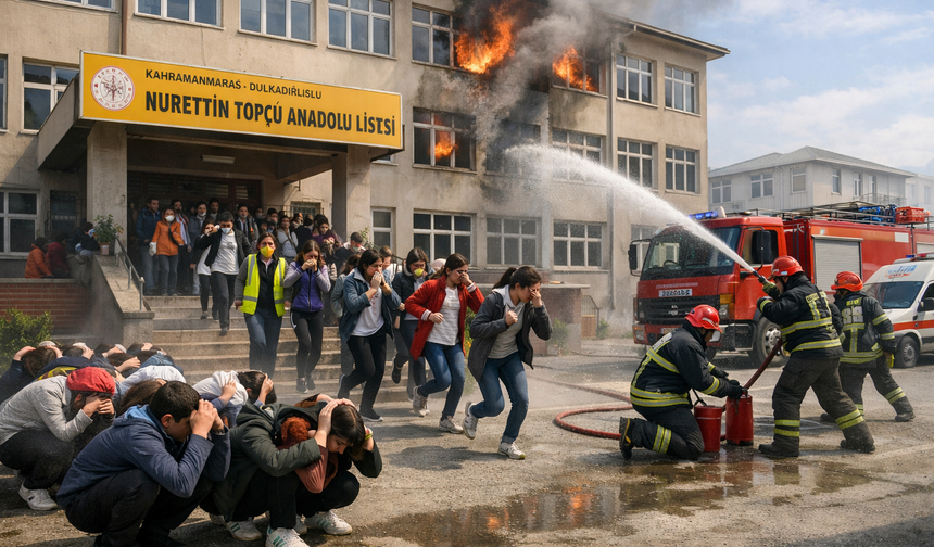 Kahramanmaraş’ta Deprem, Yangın ve Tahliye Tatbikatları Gerçekleştirilecek