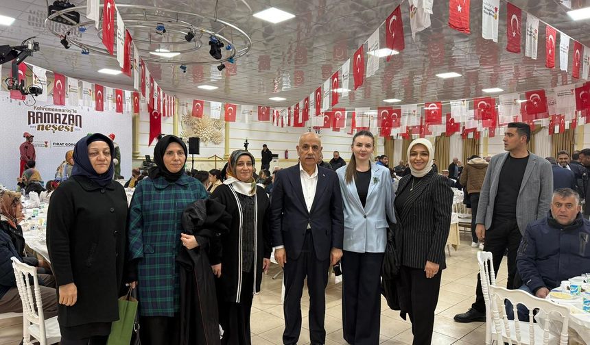 Kahramanmaraş’ta depremzede ve şehit ailelerine ziyaret