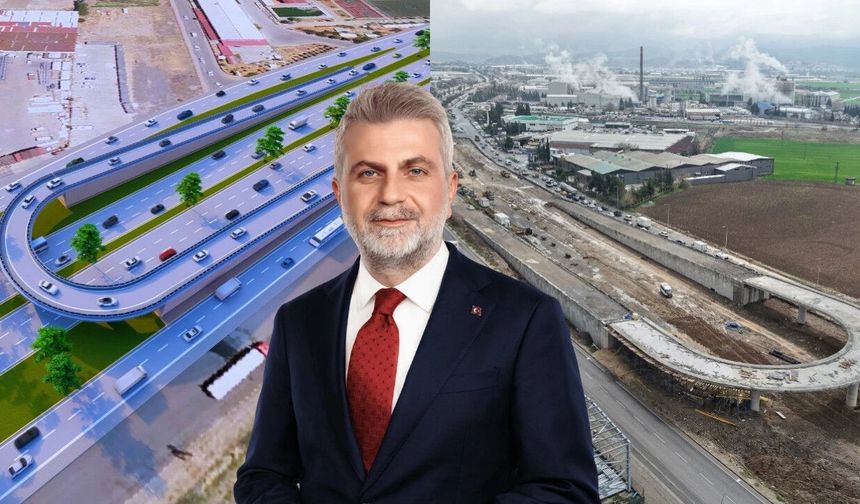 Kahramanmaraş’ta dev ulaşım yatırımı yükseliyor! Sanayi Kavşağı’nda sona yaklaşıldı