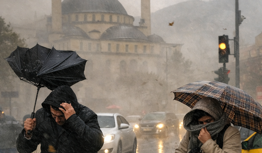 Kahramanmaraş’ta Hafta Sonu Yağmur, Soğuk ve Rüzgâr Etkili Olacak