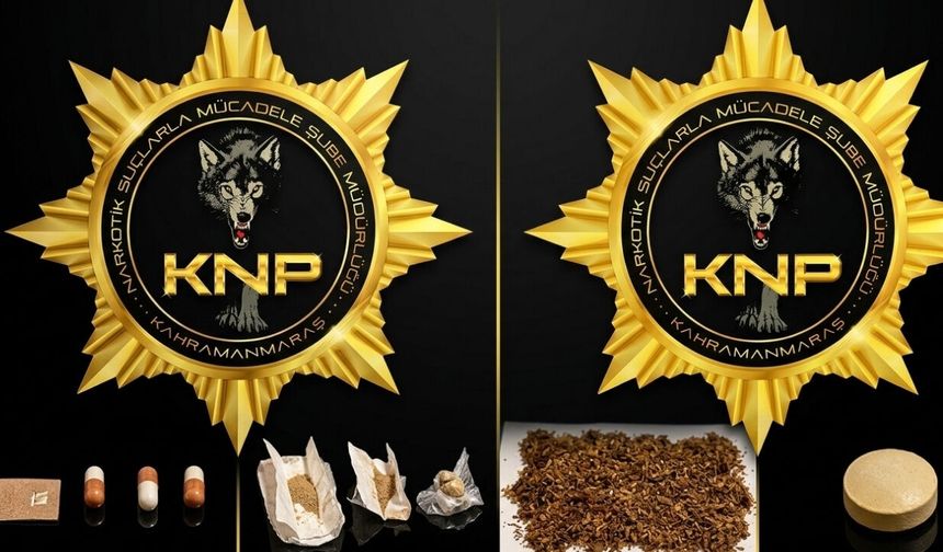 Kahramanmaraş'ta nefes kesen narkotik baskını! Sokak satıcıları paketlendi