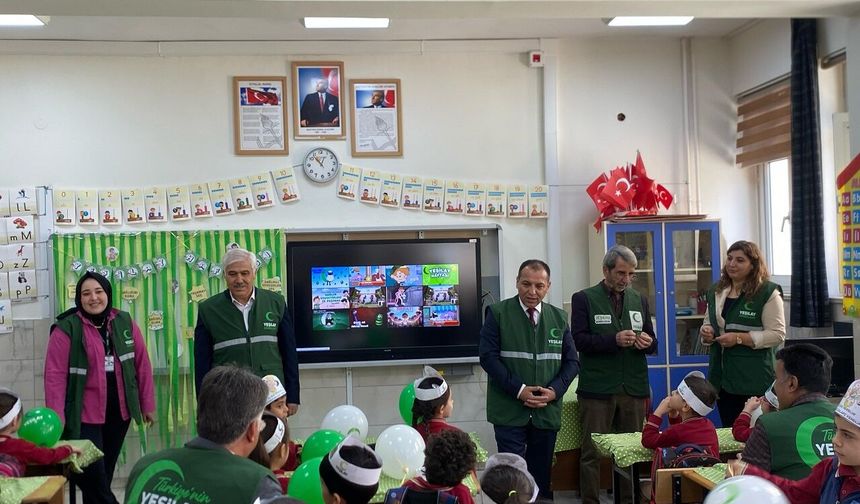 Kahramanmaraş’ta okullarda Yeşilay farkındalık eğitimi verildi