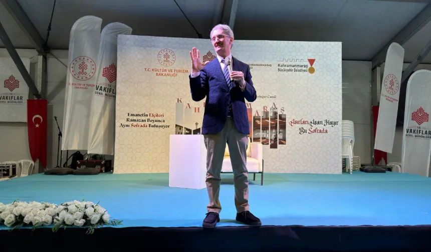 Kahramanmaraş’ta Ramazan Sokağı’nda maneviyat dolu program