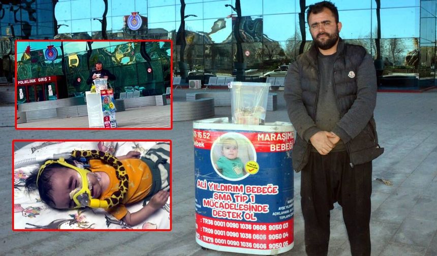 Kahramanmaraş'ta SMA’lı Ali için toplanan yardım paraları çalındı