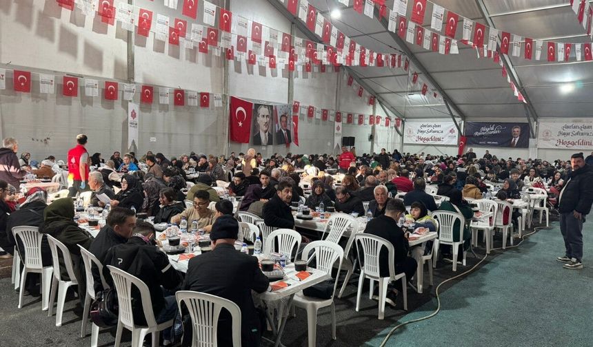 Kahramanmaraş’ta vakıf geleneği iftar sofralarında yaşatılıyor
