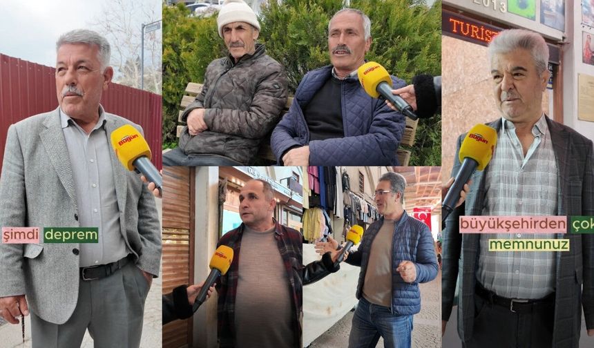 Kahramanmaraş’ta vatandaşlara soruldu, belediye hizmetlerinden memnun musunuz?