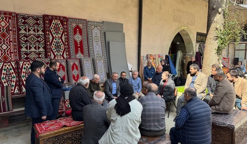 Milletvekili Karatutlu esnafın taleplerini tek tek not aldı