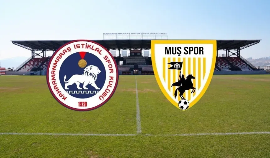 Muşspor – Kahramanmaraş İstiklalspor maçının hakem kadrosu belli oldu