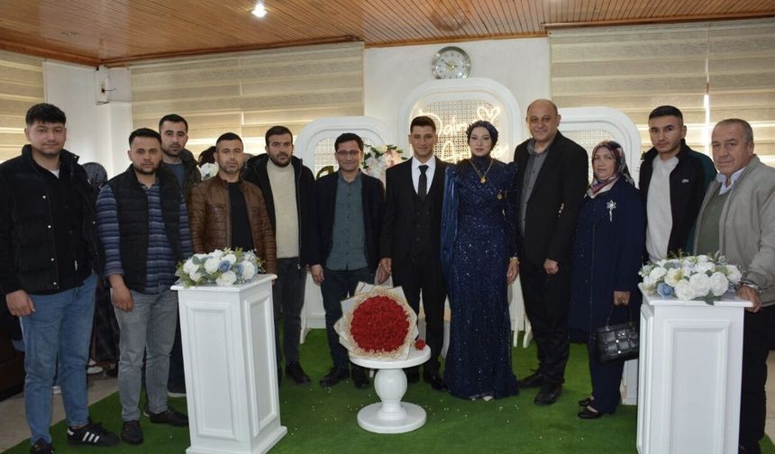 Öz Orman İş Kahramanmaraş Şubesinden Andırın'da nişan ziyareti!