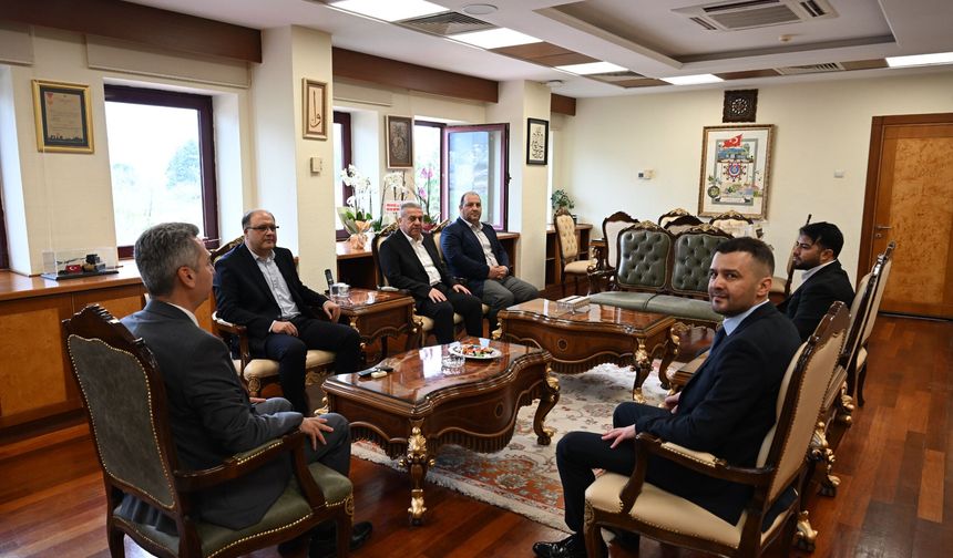 Sağlık-Sen’den KSÜ Rektörü Okumuş’a Ziyaret