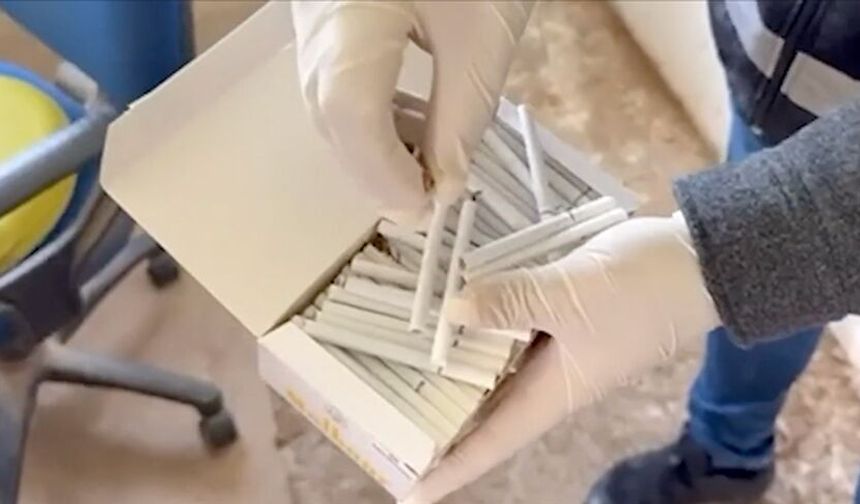 79 ilde yasa dışı tütün operasyonu: 100 milyon TL'lik vergi kaybı önlendi